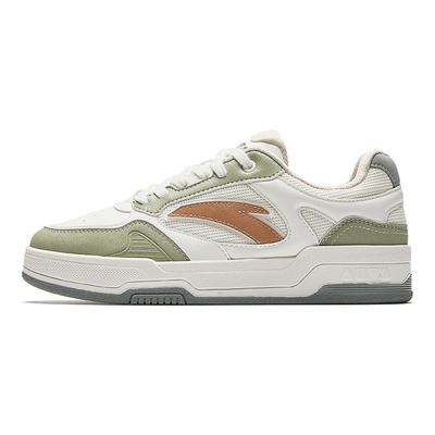 Cyber Versatile Casual Wear Durable Lightweight Increased Height Low-Top Skate Shoes Women Sneaker White Green 922538012-5