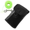 21x14cm Portable Diving Mesh Gear Bag with   Buckle Lightweight Underwater   Marker   Mesh Pouch