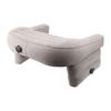 Inflatable Gaming Pillow PVC and Flock Adjustable Ergonomic Design Inflatable Lap Desk Pillow