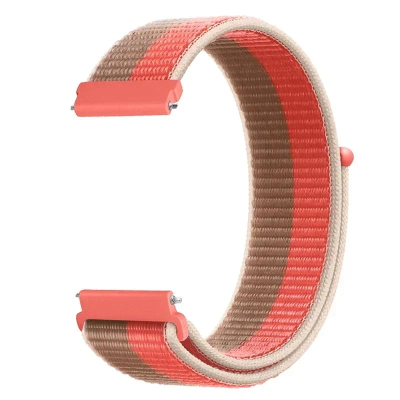 20/22mm Nylon Loop Strap For Amazfit Balance Smartwatch Replacment Bracelet Sport Watchband Correa For Amazfit Balance Watchband