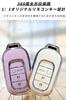 SANRILY Key Case, Key Holder, Key Cover, Key Protection, For Honda Accord Honda Vezel,