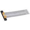 Marking Scale Exquisite Accurate Portable Convenient Sturdy   Multifunctional Tshaped Hole Ruler(200mm )
