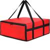Doppelreißverschluss Tragbare Isolierentasche Vollständig isolierte Lebensmittelliefertasche Take-away Catering