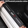 Carbon Fiber Car Stickers Door Sill Protector Bumper Protection Tape for Gt Gti Gtline 508 5008 3008 208 2008 308
