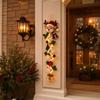 Christmas Glowing Door Hanger Ornament Creative Gift For Xmas Handmade Home Christmas Tree Decor Party Gift