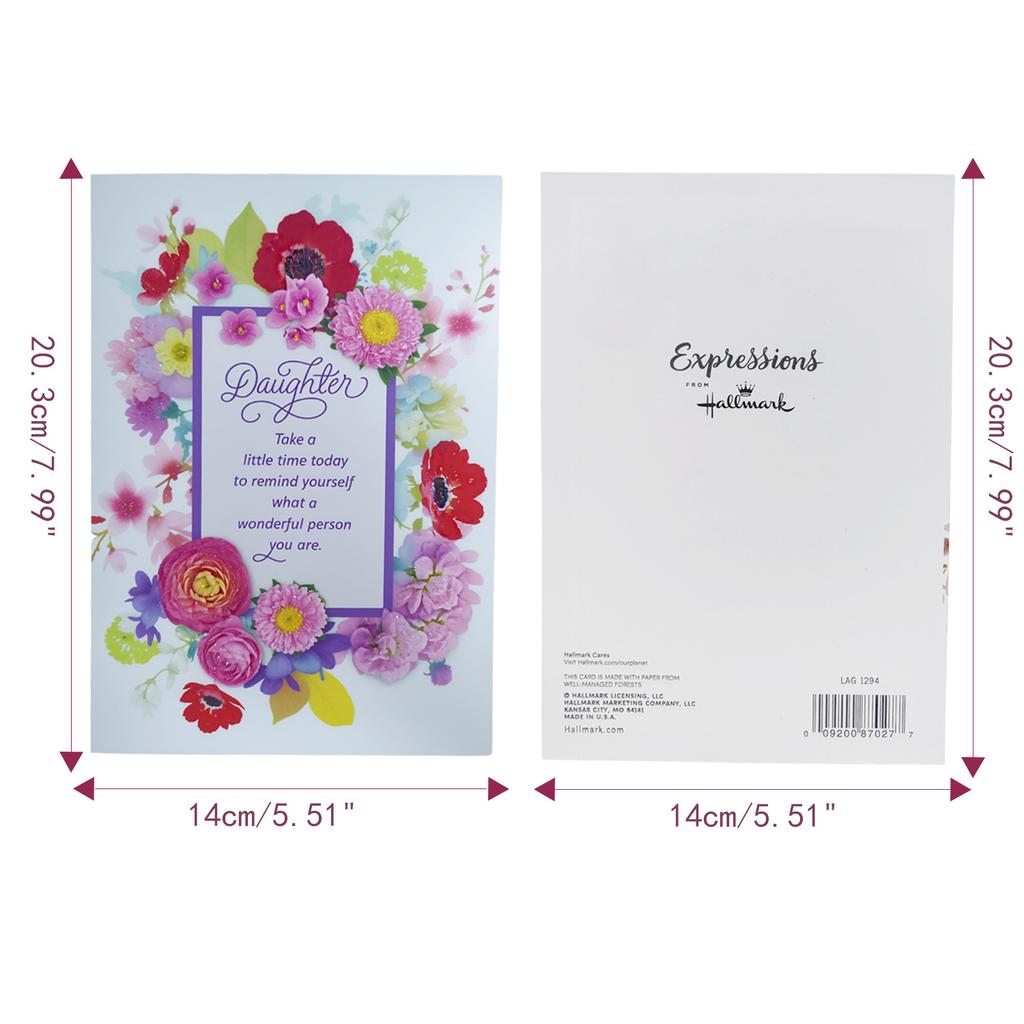 Foreign Trade Export Greeting Card European And American Simple Design Waterproof And Non-Halo Ink Support Logo Size 27.4 * 21Cm