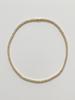 Elyona Round Setting Tennis Chain Necklace Cubic Zirconia (Gold/Silver) Daily Layering Luxury Style