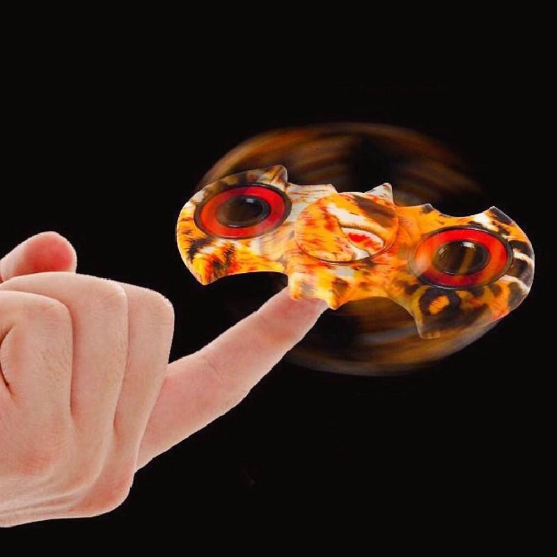 Batman Fingertip Gyro Stress Reliever Abs Stainless Steel Material Yellow Red Green Light Blue Black