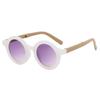 2025 ins cute sunscreen and UV resistant male and female children's glasses UV400 Folding new children's baby concave shaped