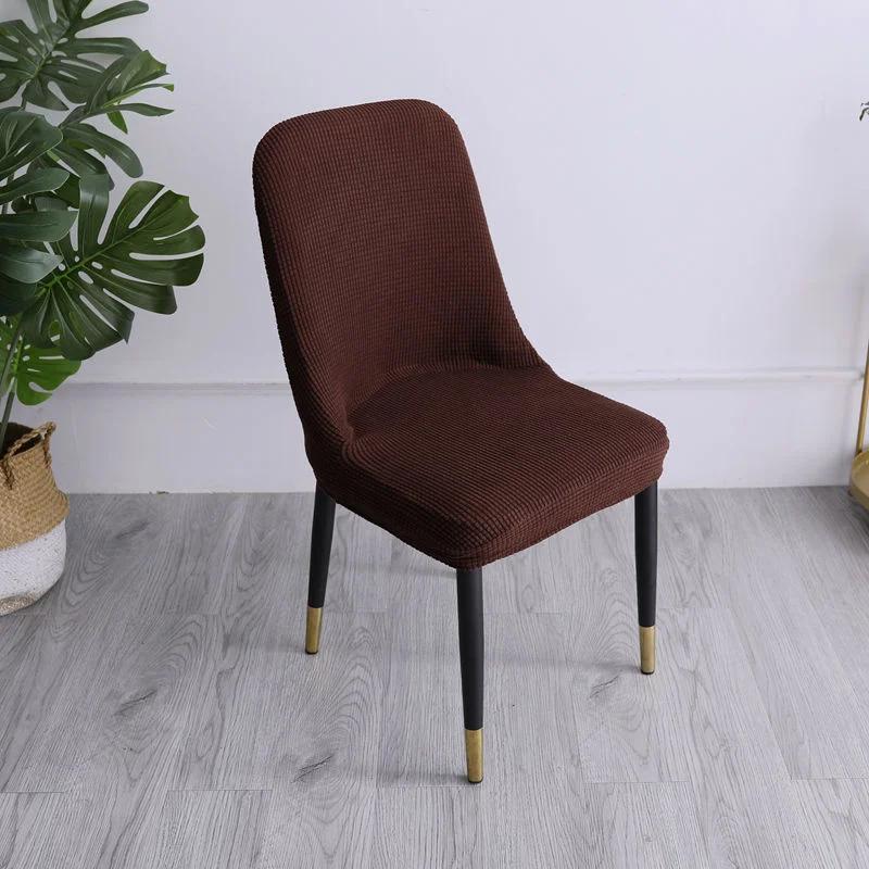 1/4 / 6 Pieces of Jacquard Spandex Stretch Dining Chair Cover Chaircover Chaircoverchair Cover Suitable for Hotel Banana Wedding