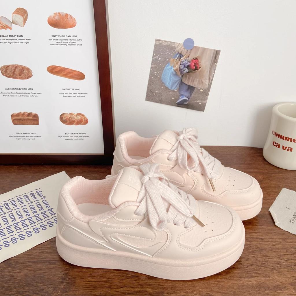 Thick-soled Lightweight Little White Shoes 2025 New Summer Student Versatile Shoes Ins Casual Board Shoes Support