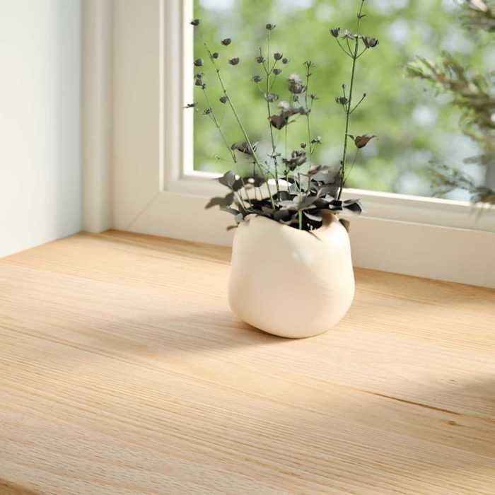 VidaXL Window Sills 2 Pcs Untreated 110x30x2cm Solid Oak Wood 4009113