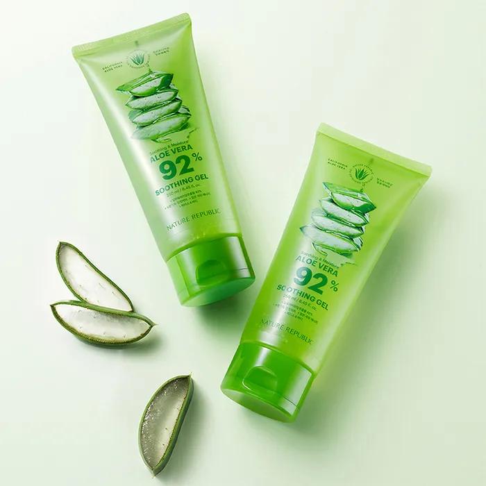 [3-Pack] Soothing & Moisture Aloe Vera 92% Soothing Gel (Tube) 250ml