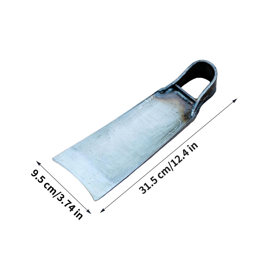 Durable Garden Hoe Household Outdoor Farming Tools Forging Weeding Hoe for Digging Soil Planting Vegetables Flowers