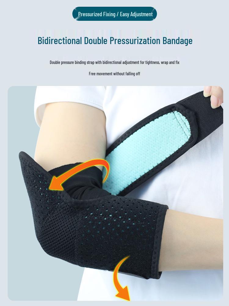 Unisex Sports Elbow Pads: Breathable Protective Sleeves for Fitness and Badminton, Provide Joint Support and Warmth