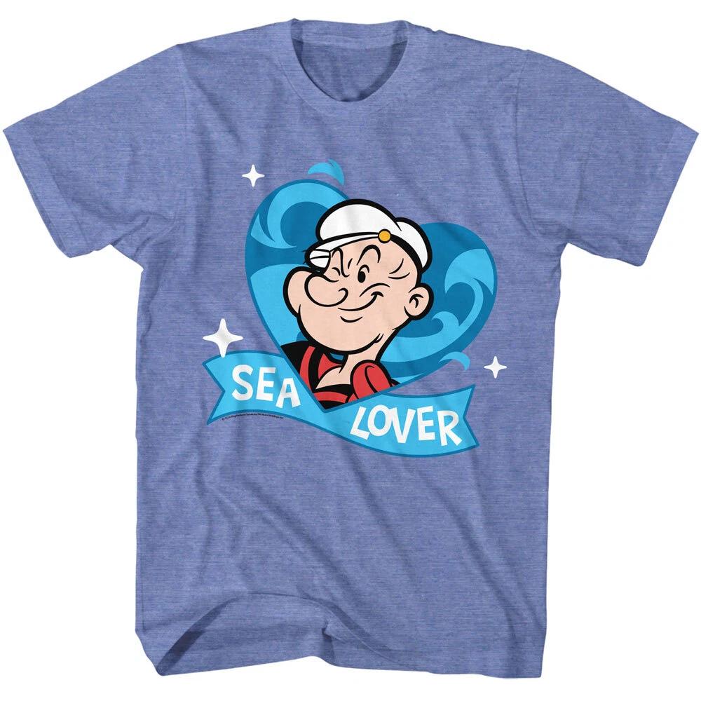 Popeye The Sailor Man Classic Cartoon Popeye Sea Lover Men s T Shirt M