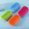 Soft Pet Bath Brush Flexible Design Pet Hair Care Comb Grooming Brush  for Dogs and Cats