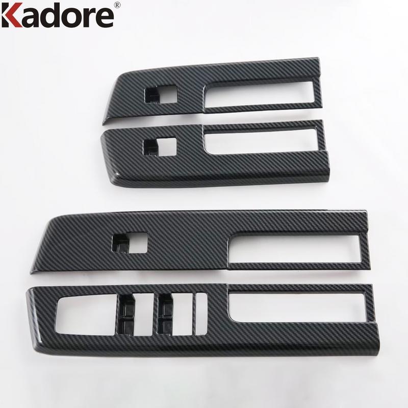 Car Interior Window Lift Switch Panel For Mitsubishi Triton L200 -2025 2026 Inner Door Handle Bowl Cover Trim Accessories