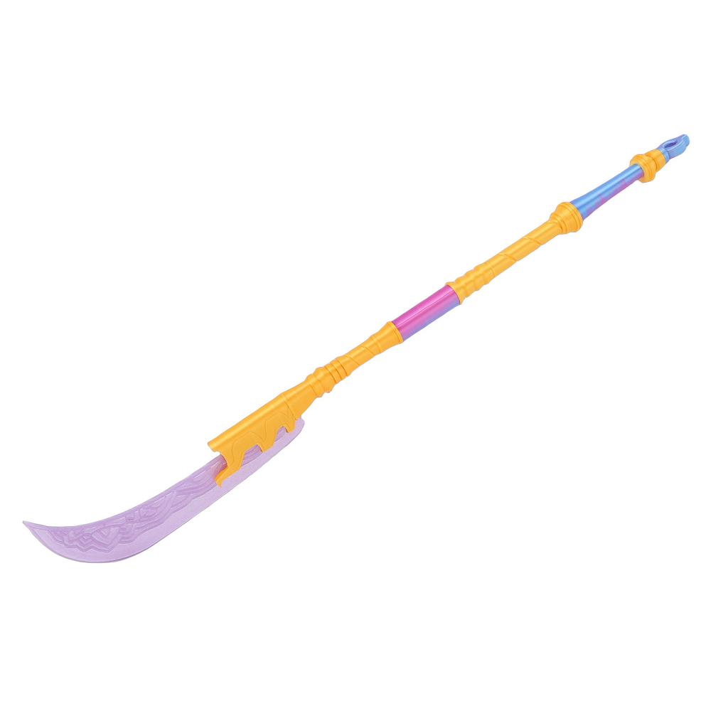 3D Printed Toy for Kids PLA Costume Sword Toy Cosplay Prop for Party Holiday Purple and Yellow