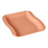 Plates Square Dessert Shape Twist Wave Dinner Serving Plates Restaurant Kitchen
