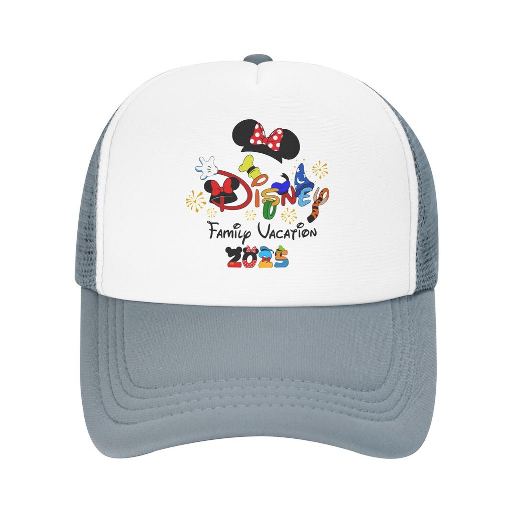Disney mickey Family Vacation 2025 Disneyworld Trip Baseball Cap For Men Women Cooling Breathable Mesh Side Sun Hats Caps