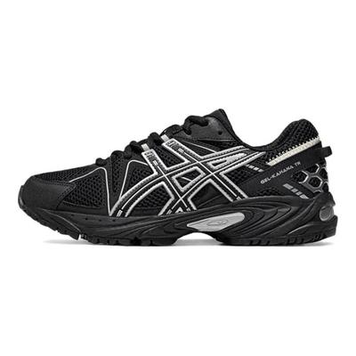 Gel-Kahana Tr Pohodlné Odolné Protiskluzové Odolné proti oděru Nízké Ležérní Boty Unisex Ležérní Boty Černá Stříbrná 1203A390-001