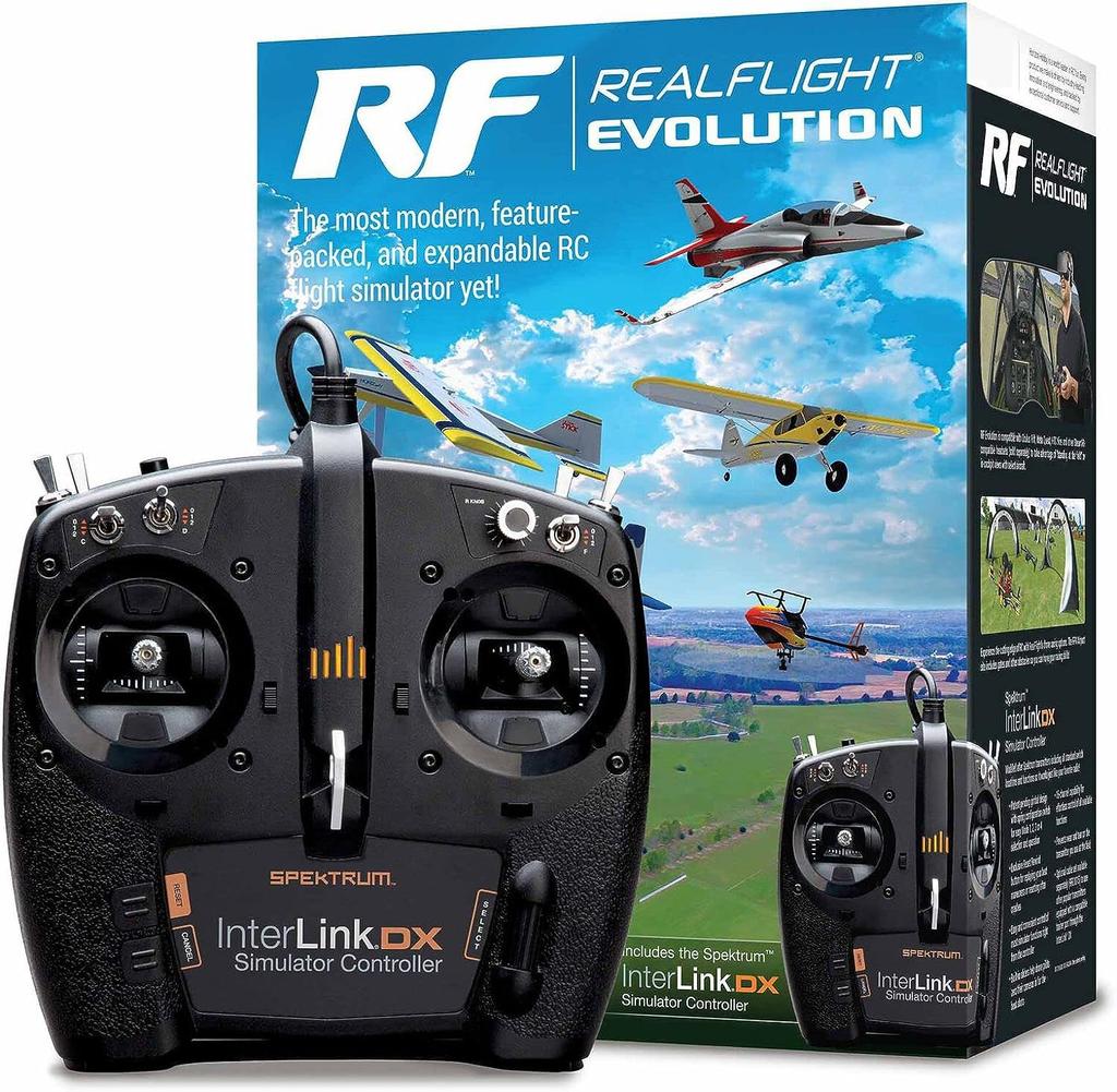 MALTA Real Flight Evolution Drone Full Spring Specification Transmitter Type USB Controller RC Flight Simulator Real Flight Evolution