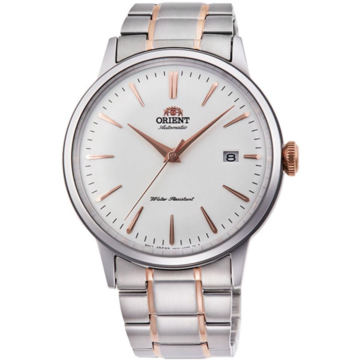 

Orient Bambino Automatic Silver Dial Men s Watch RA-AC0004S