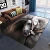 3D Tier Weißes Pferd Braunes Pferd Schwarzes Pferd Muster Teppich Schlafzimmer Wohnzimmer Badezimmer Balkon Küche Restaurant Kissen Teppich