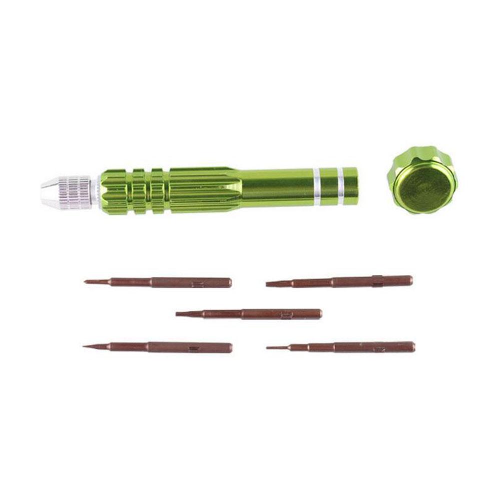 5-in-1 Multi-function Screwdriver Set Mini Handleiding Aluminium Phone Maintain Tool