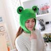 1/2Pcs Cartoon Funny Adorable Plush -Frog Hat Cosplay Costume Dress Up Hat