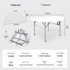 Reinforced Plastic Round Dining Table