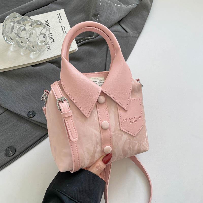 Minimalist Pu Handbag For Women With Zipper Closure For Daily Use