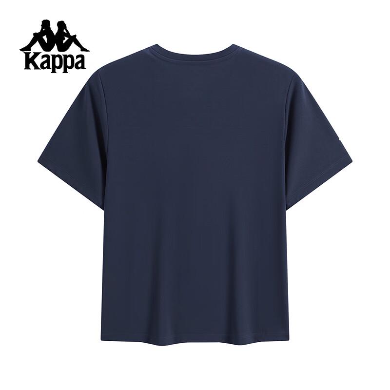 Женская спортивная футболка Kappa 2025 Лето Back-to-Back S