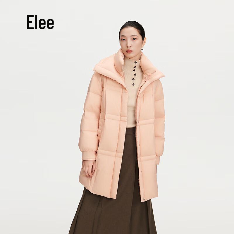 Aolaiyi Women's Double-Layer Collar Duck Down Jacket