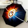 Galatasaray Football Club Automatic Folding Umbrella - 8-Rib Travel Umbrella with Auto Open/Close & Portable Gifts for holidays or birthdays