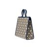 Gucci Five-Pointed Star Print Vintage Logo Canvas And Leather Tote Bag Kids Tote Bags Ebony Dark-Blue 605614-HYYBN-8944