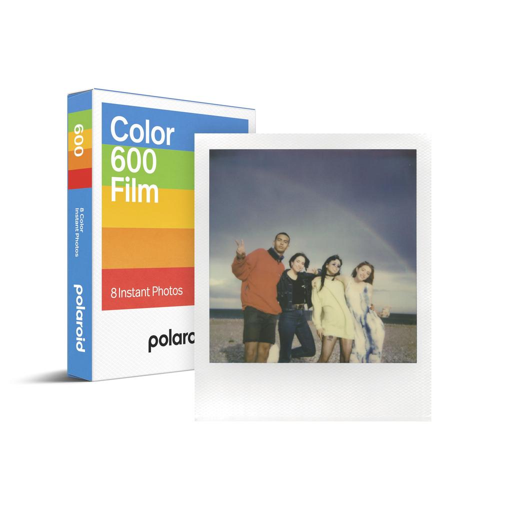 Polaroid Instant Film Color Film for 600, 8 Sheets, White Frame (6002)