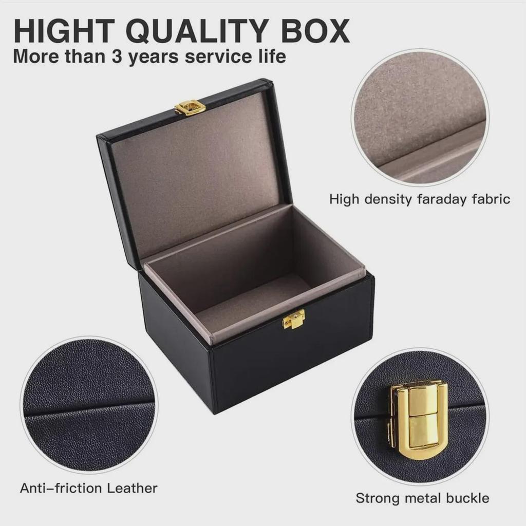 Faraday Anti-Theft Car Key RFID Shielding Box