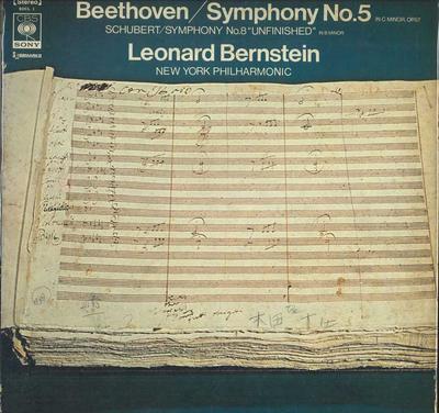 LP Record LEONARD BERNSTEIN NEW YORK PHILHAR Beethoven Symphony No. 5 Fate S SOCL1 CBS SONY Japan Classical Used
