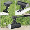 12345678Direction Adjustable Adaptor for Garmin Bryton Wahoo Computer Rear Radar Light Fits Magicshine Headlight Sports Camera