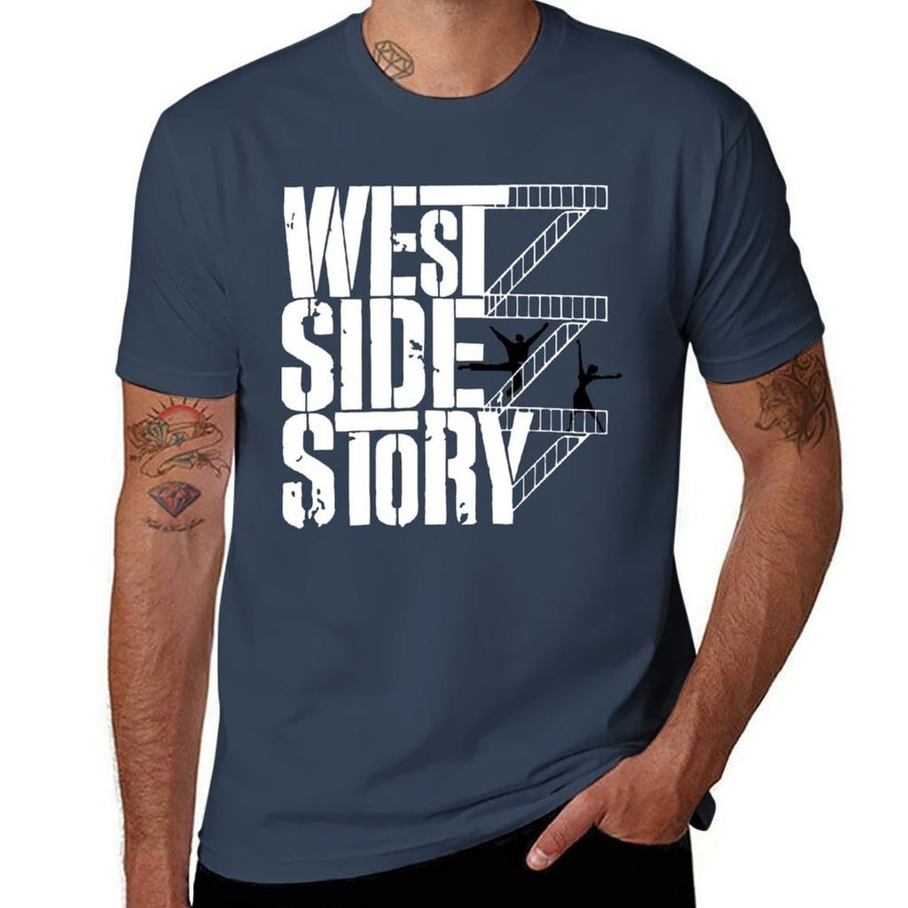West Side Story Classic Guys Unisex Tee Logo Cheap Tshirt Work Wear Short Sleeve Tshirt
