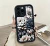Retro flower lanyard for iphone17pro mobile phone case Apple 15/14pro/13promax new 12