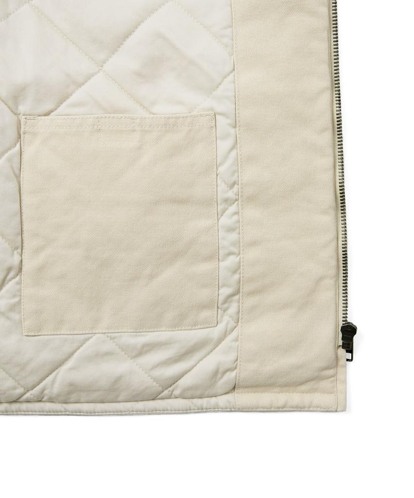 Thisisneverthat Washed Duck Vest Ivory