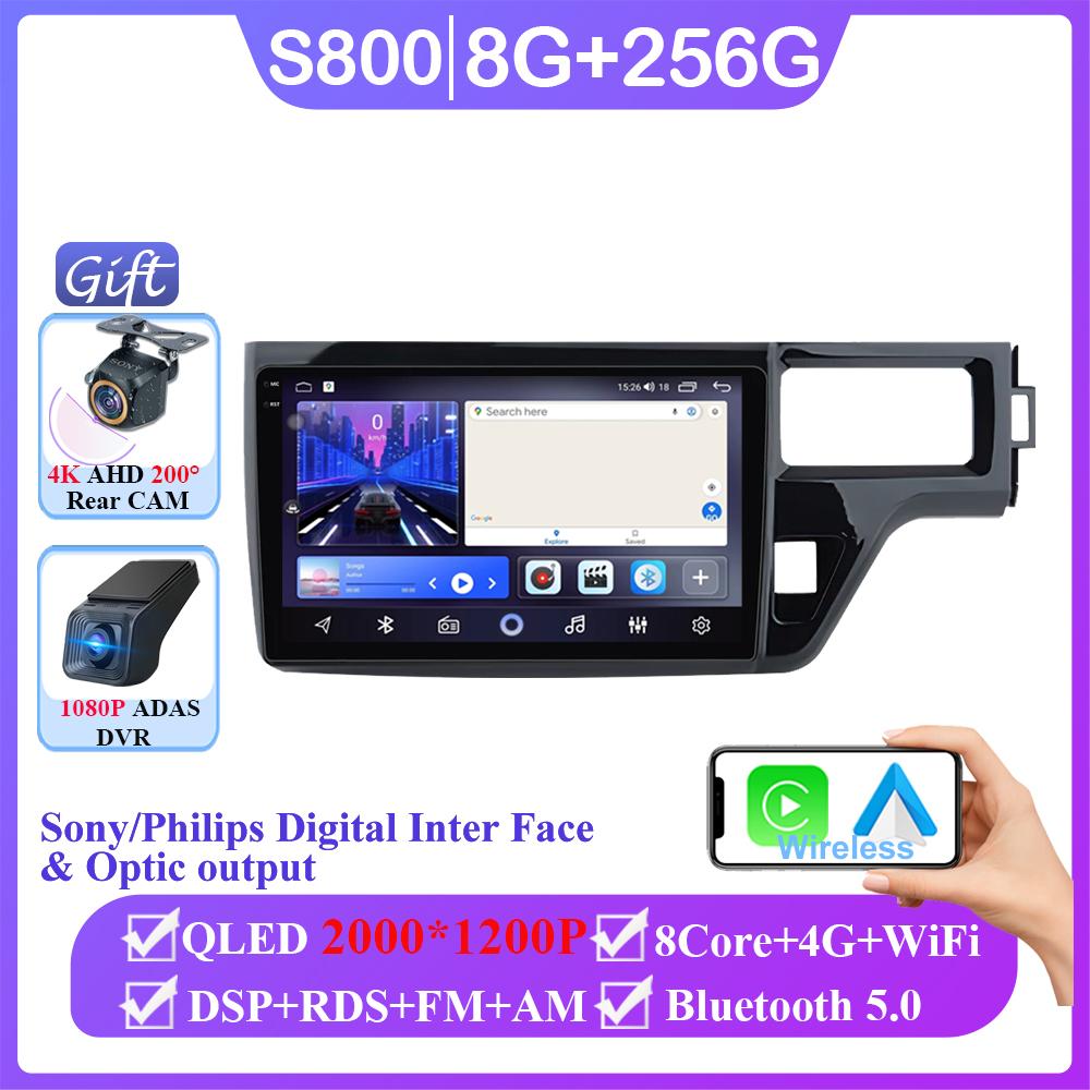 Android 14 Für Honda Stepwgn 5 2015 - 2021 Autoradio Stereo Head Unit Multimedia Video Player Hochleistungs-CPU Kein 2din DVD