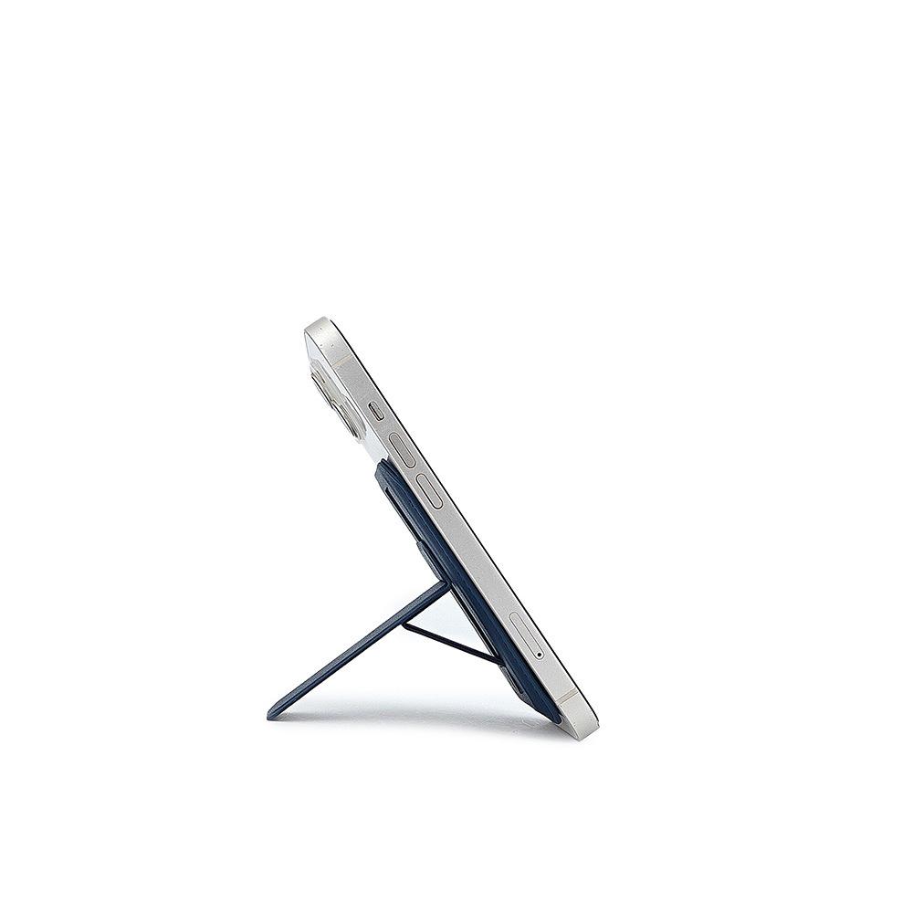 iPhone 17 Pro Magsafe Magnetic PU Leather Adjustable Card Holder Stand