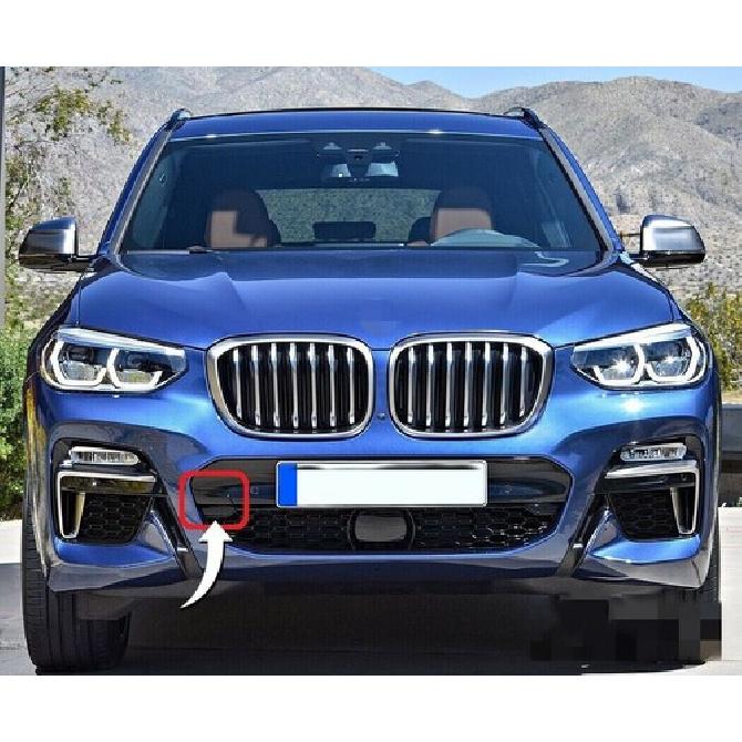 Front Bumper Tow Hook Cover Cap Primed for BMW G01 X3 M40i M Sport 2018-