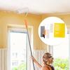 Paint Roller Kit Set Multi Function with 1.2m Stainless Steel Extended Detachable Pole Handle for Wall Ceiling