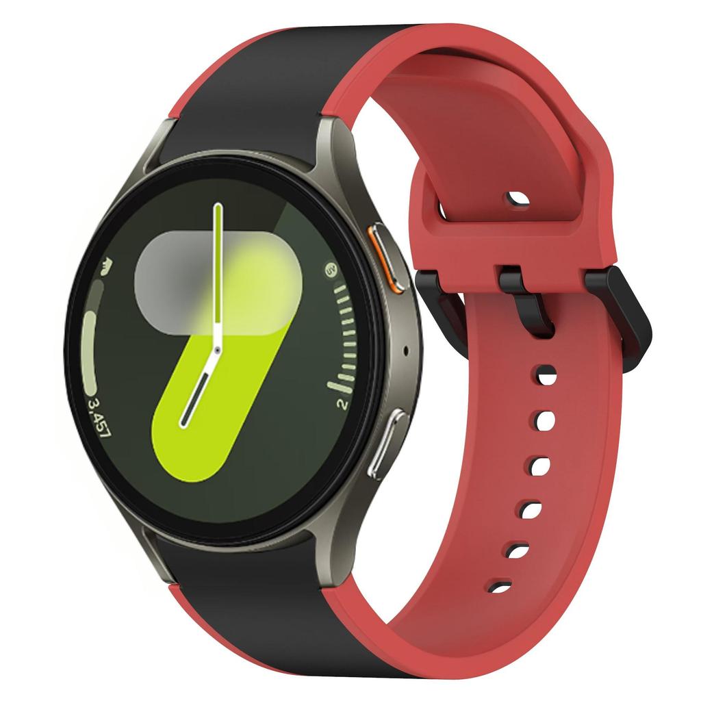 No Gap Silicone Band for Samsung Galaxy Watch 7 6 5 4 5Pro 44mm 40mm 45mm Soft Bracelet Galaxy Watch 6/4 Classic 43mm 47mm Strap