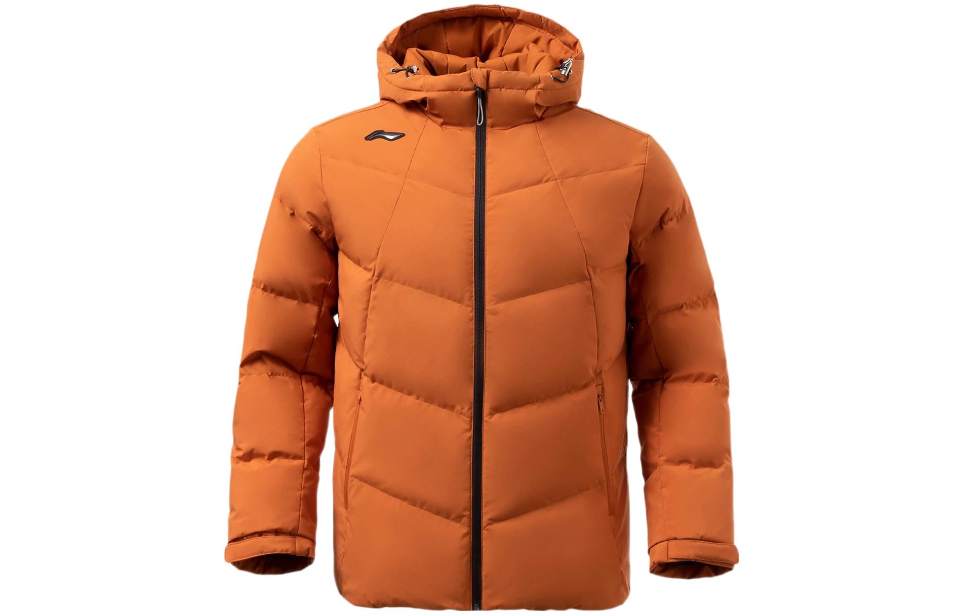 Li Ning Fitness Series Down Jacket Men s Bombay Tan AYMR031-4 L